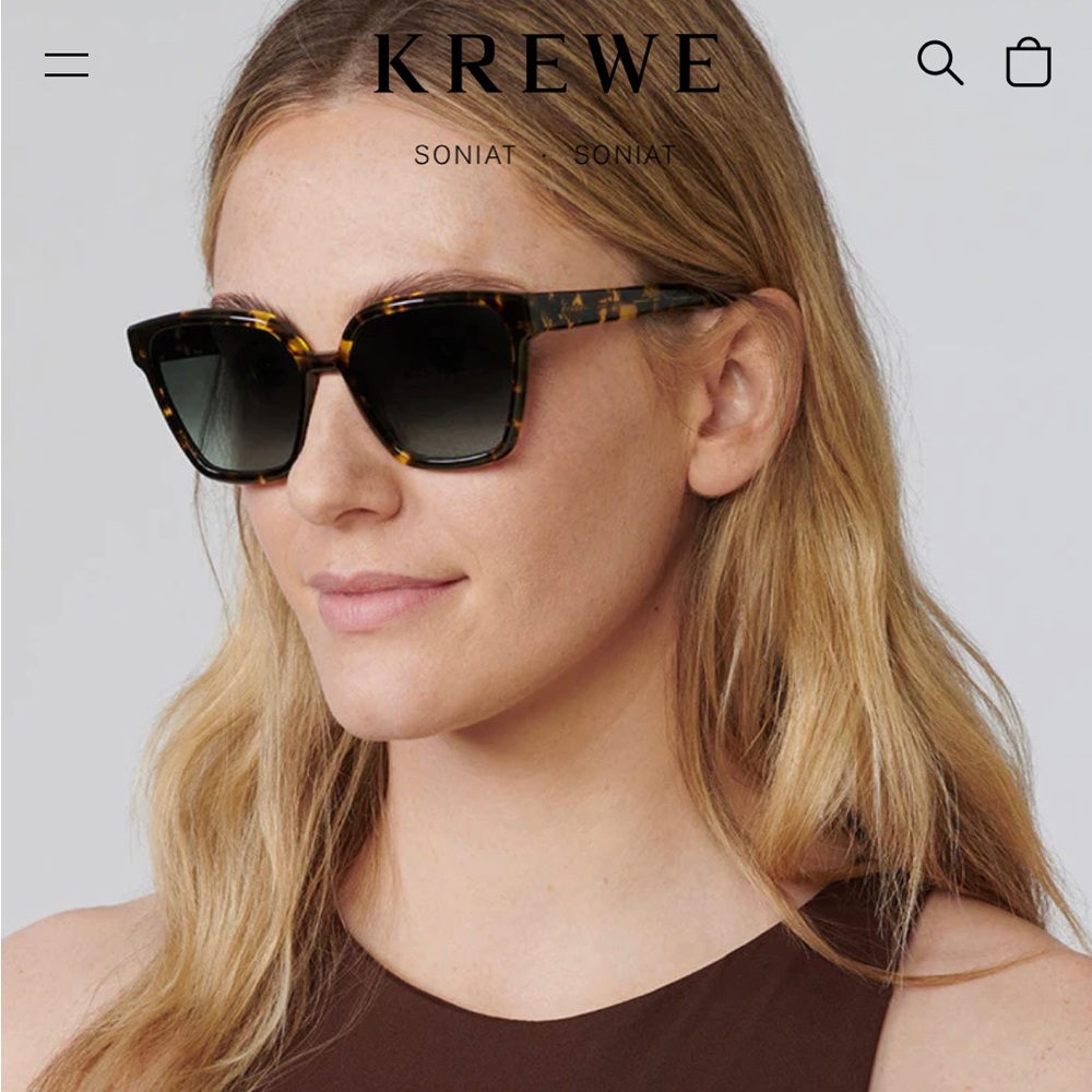 EUC Krewe “Soniat” Bengal pattern sunglasses